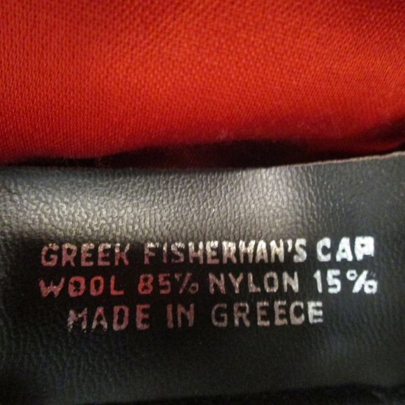 3 Vintage Men's French-Style Berets and Greek Fisherman's Hat XL - Picture 11 of 13